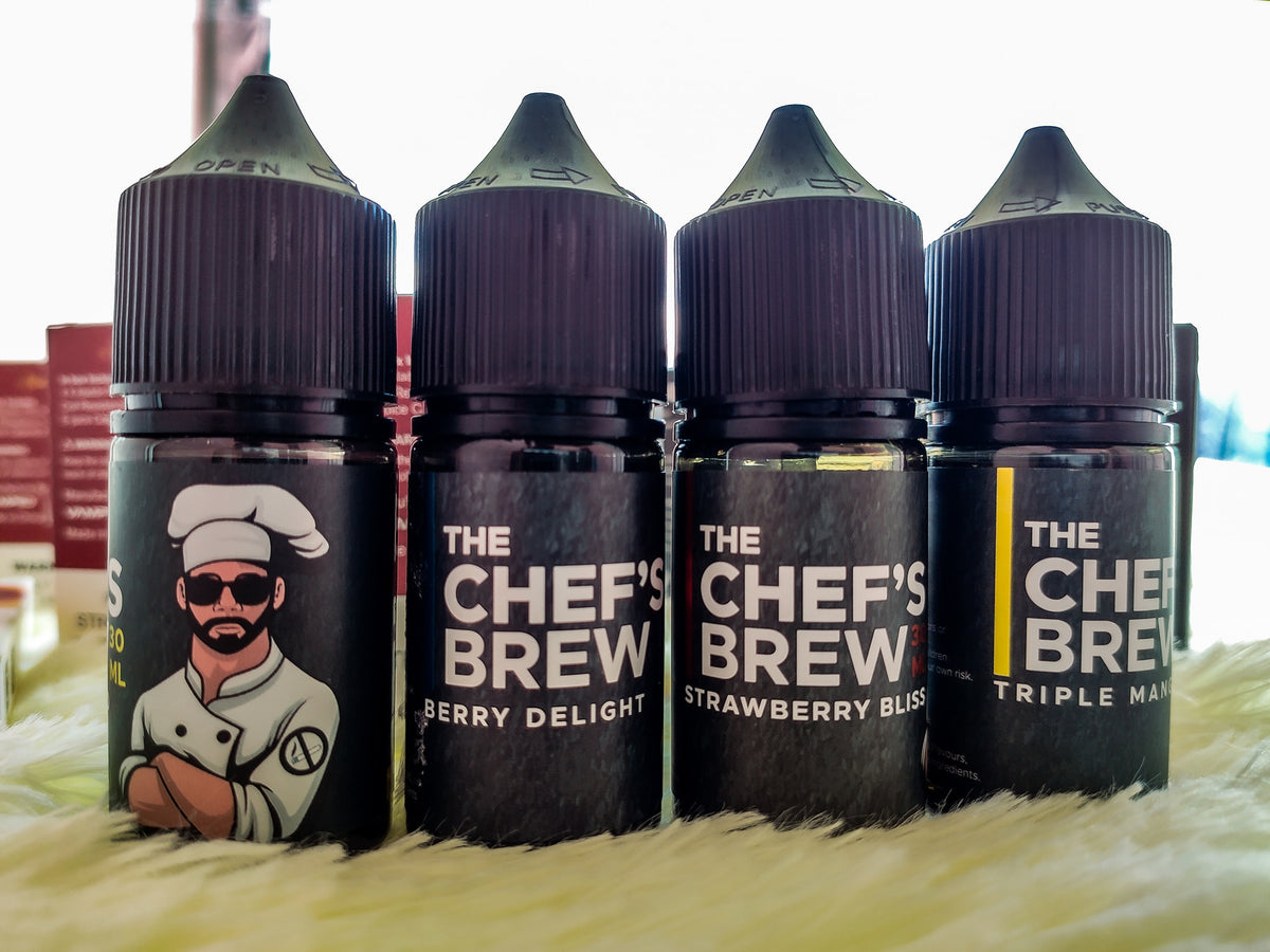 廚師佳釀 CHEF'S BREW 煙油 30ML｜美式調香電子煙油｜水果甜點飲品風味推薦-VAKA糖果雲煙館